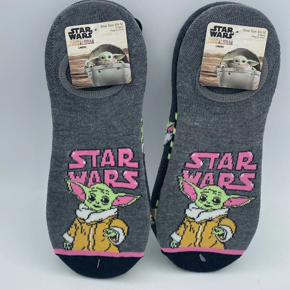 Women’s Disney Star Wars The Mandalorian no show liner 6  socks